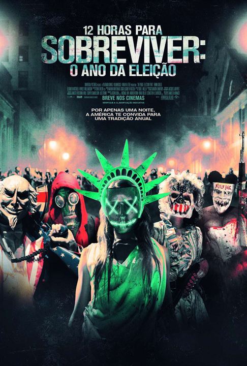 12 Horas Para Sobreviver: O Ano da Eleição (2016) 720p | 1080p Dual Áudio – Download Torrent